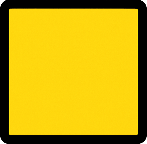 yellow square
without other colors.
In-Game asset.  2d.  High contrast.  No shadows