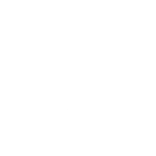 Wood bow. No background. Transparent background. Blank background. No shadows. 2d. In-Game asset. flat