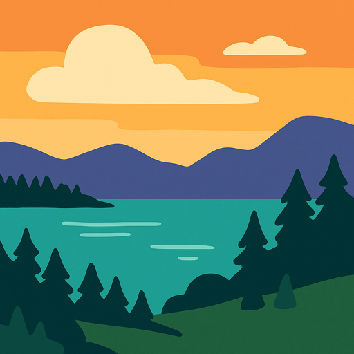 chill backround.
In-Game asset.  2d.  High contrast.  No shadows