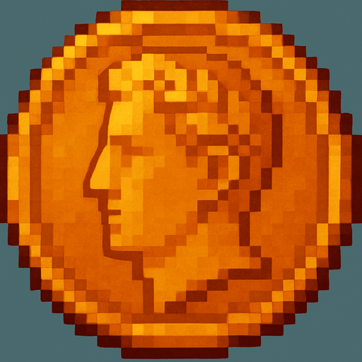 Coin: heads side