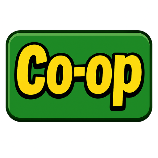 Change the text to say ‘Co-op’