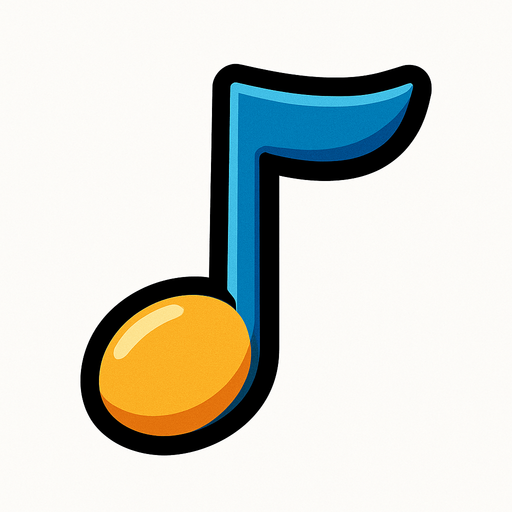 musical_note.
In-Game asset.  2d.  High contrast.  No shadows