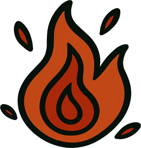 An ember
