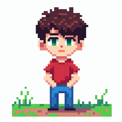 Pixel Art Boy