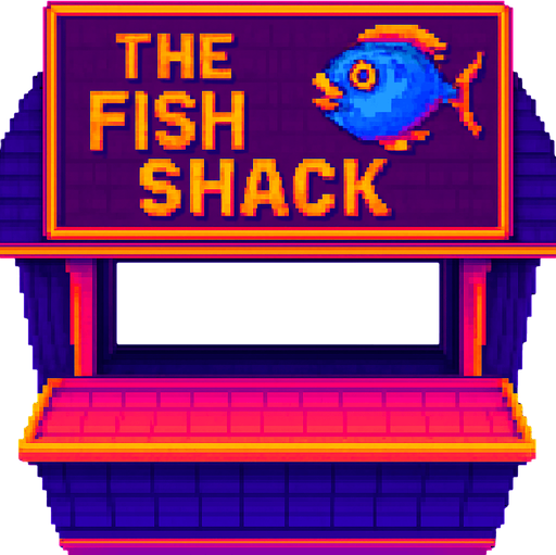 Change the sign to say “The Fish Shack” and make the window larger.
