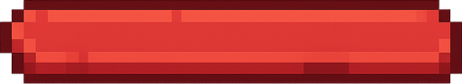 pixelart, bar, red. No background. Transparent background. Blank background. No shadows. 2d. In-Game asset. flat