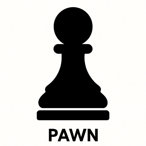 Full black pawn