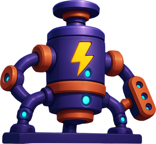 оставить как есть и стиль и цвета, дорисовать молнию на корпусе