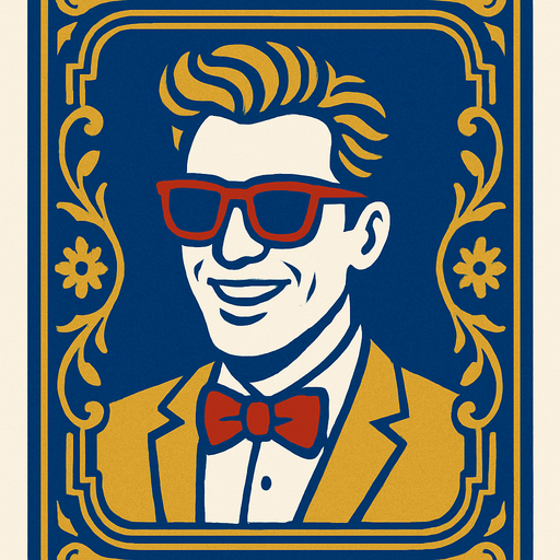 card back celebrity.
In-Game asset.  2d.  High contrast.  No shadows