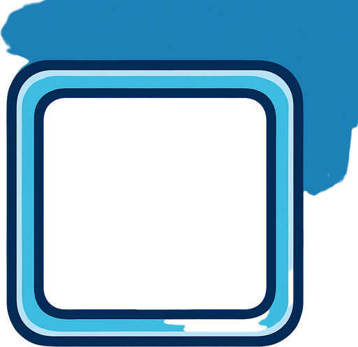 sarı dörtgen kenarkarı açık mavi.
In-Game asset.  2d.  High contrast.  No shadows