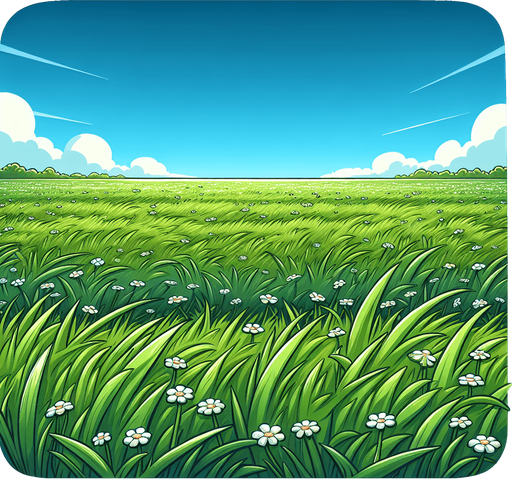 grassy fıeld cartoon versıon
.
