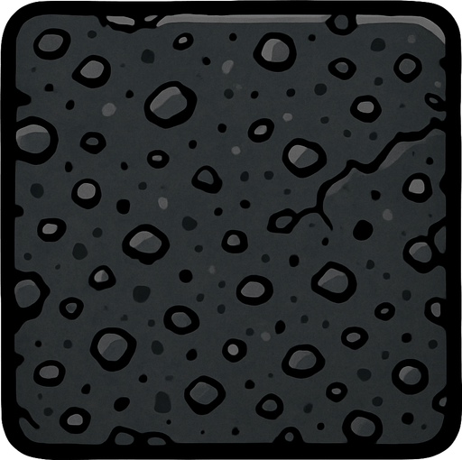asvalt.
In-Game asset.  2d.  High contrast.  No shadows
