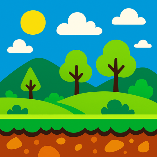 modern mobile game background.
In-Game asset.  2d.  High contrast.  No shadows