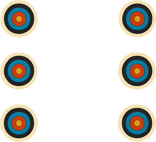 Has mas verde el centro del cesped.