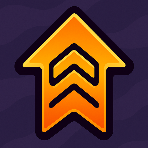 boost arrow.
In-Game asset.  2d.  High contrast.  No shadows