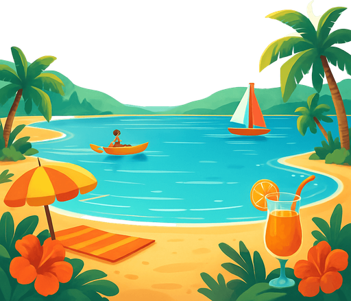 Bu fotoğrafı yaz temalı yap aynı şekil kardan adam filan olmasın yaz ile alakalı