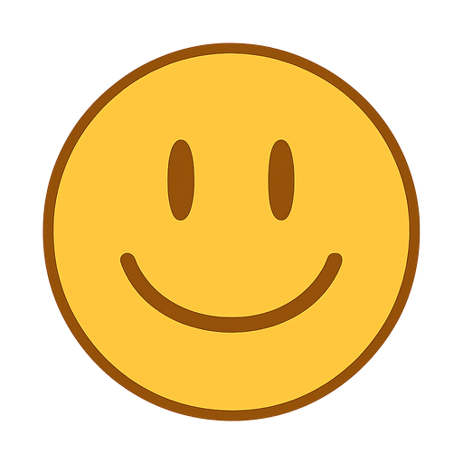 a ball that have an smiling face
. No background. Transparent background. Blank background. No shadows. 2d. In-Game asset. flat