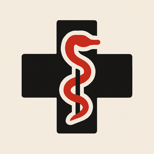 Minimalist medical icon.
In-Game asset.  2d.  High contrast.  No shadows