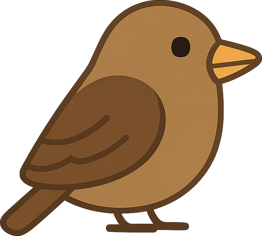 Make a bird
. No background. Transparent background. Blank background. No shadows. 2d. In-Game asset. flat