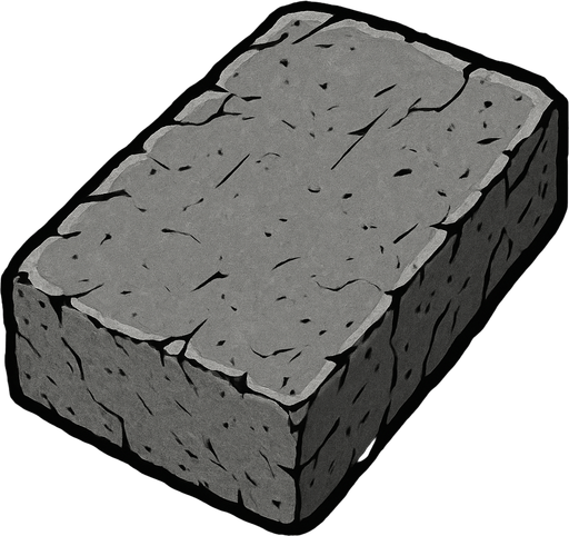 gray cement.
In-Game asset.  2d.  High contrast.  No shadows