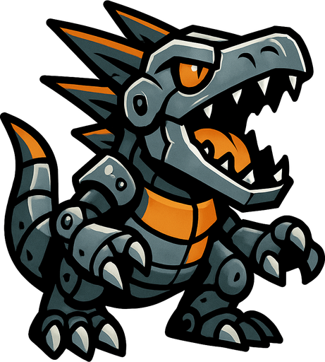 çizimler iyi . ağzı açık olsun ama lazer olmasın.
In-Game asset.  2d.  High contrast.  No shadows