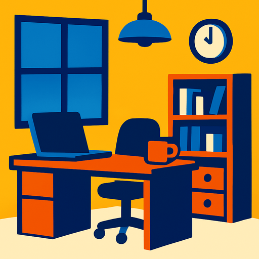 Ofis.
In-Game asset.  2d.  High contrast.  No shadows