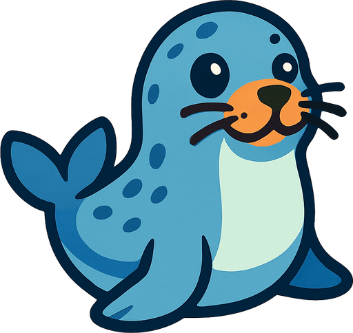Seal.
In-Game asset.  2d.  High contrast.  No shadows