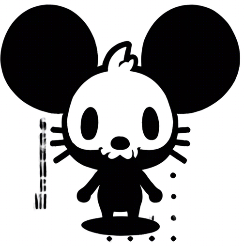 Same character but running