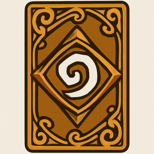 cardBack.
In-Game asset.  2d.  High contrast.  No shadows