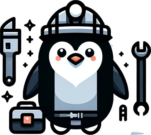 a penguin engineer
Single Game Texture. In-Game asset. 2d. Blank background. High contrast. No shadows.