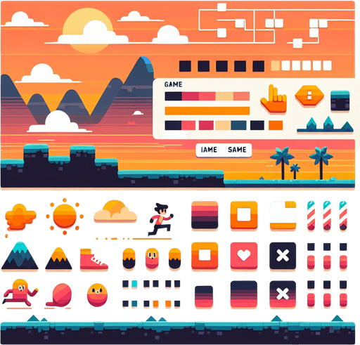 Vector runner.
Single Game Texture.  In-Game asset.  2d.  Blank background.  High contrast.  No shadows