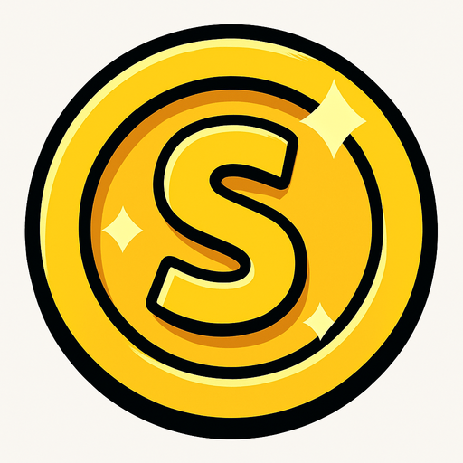 coin.
In-Game asset.  2d.  High contrast.  No shadows