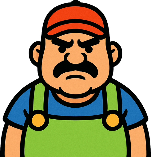 bana keko gözüken bir customer çiz 2d olsun önden gözüksün.
In-Game asset.  2d.  High contrast.  No shadows