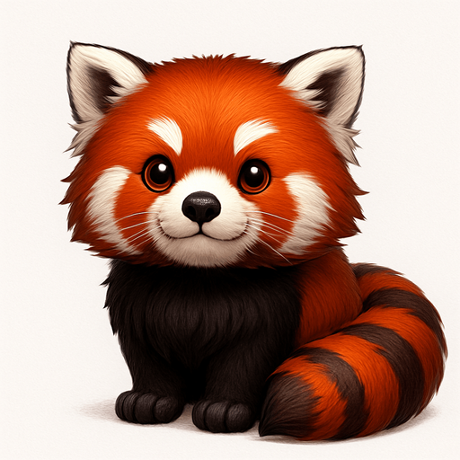 Remove hat from the redpanda's head.
