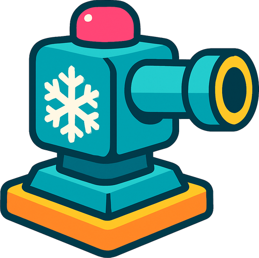 slow tower of tower defense.
In-Game asset.  2d.  High contrast.  No shadows