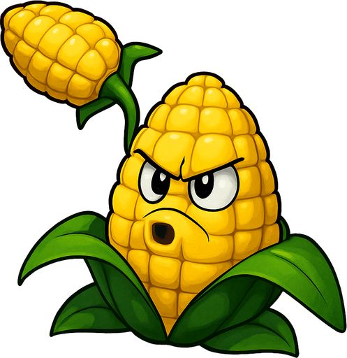 mazorca de maiz de pvz lanzamaiz