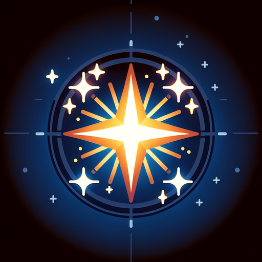 a shining star. Single Game Texture. In-Game asset. 2d. Blank background. High contrast. No shadows.