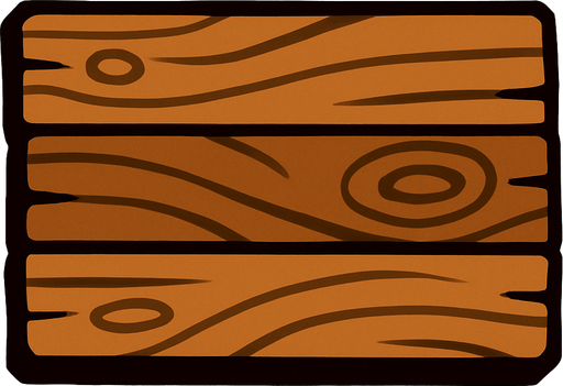 2D WOOD.
In-Game asset.  2d.  High contrast.  No shadows
