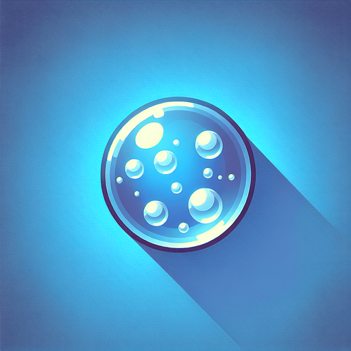 Bubble wrap bubble.
Single Game Texture.  In-Game asset.  2d.  Blank background.  High contrast.  No shadows