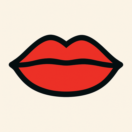 make a straight closed mouth.
In-Game asset.  2d.  High contrast.  No shadows