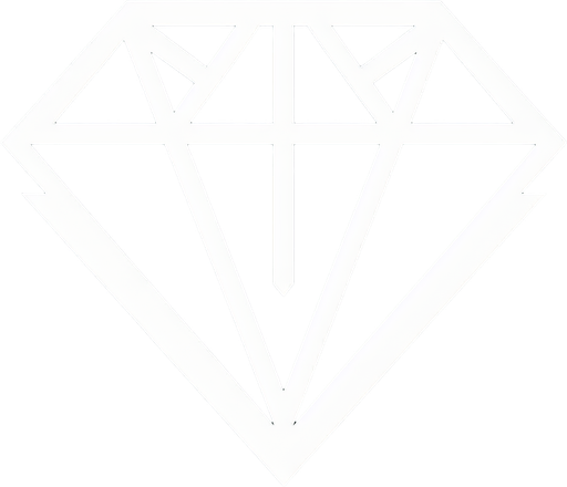 Diamond_icon.
Single Game Texture.  In-Game asset.  2d.  Blank background.  High contrast.  No shadows