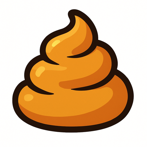 poop.
In-Game asset.  2d.  High contrast.  No shadows