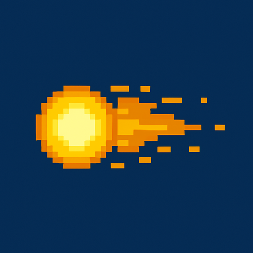 pixelart yellow circular bullet to shoot enemies
In-Game asset.  2d.  High contrast.  No shadows. Pixel art