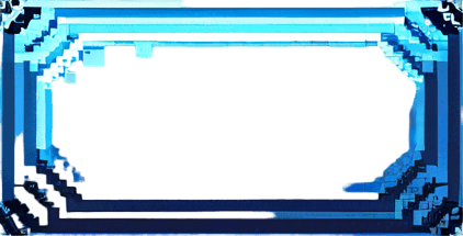 Turn in-painted area solid blue like the area around it.