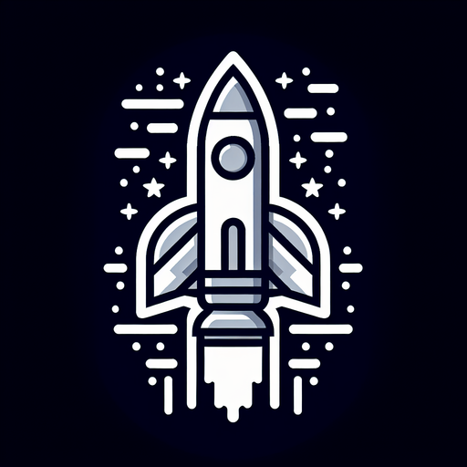 2 boyut roket.
Single Game Texture. In-Game asset. 2d. Blank background. High contrast. No shadows.