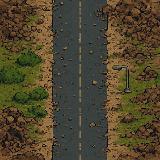 remove cars and buildings