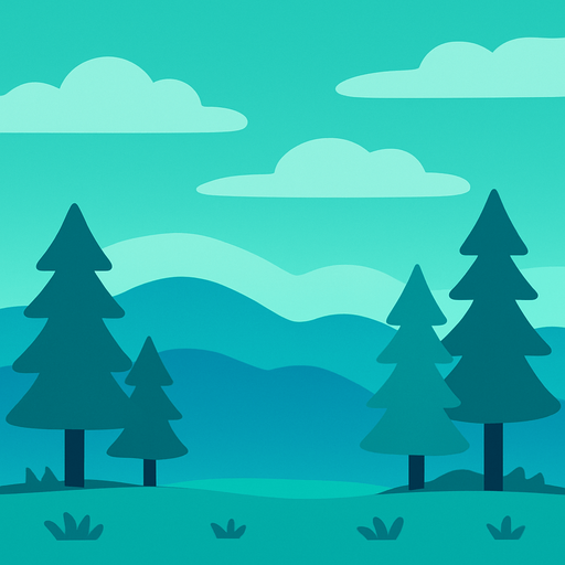 chill backround.
In-Game asset.  2d.  High contrast.  No shadows