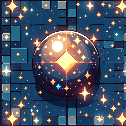 Parıltı
Single Game Texture.  In-Game asset.  2d.  Blank background.  High contrast.  No shadows