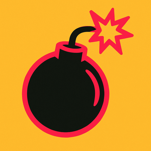 Bomba.
In-Game asset.  2d.  High contrast.  No shadows