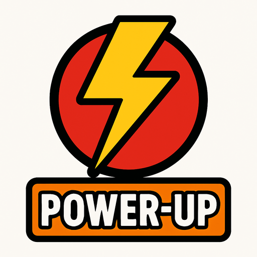 make a power up asest.
In-Game asset.  2d.  High contrast.  No shadows